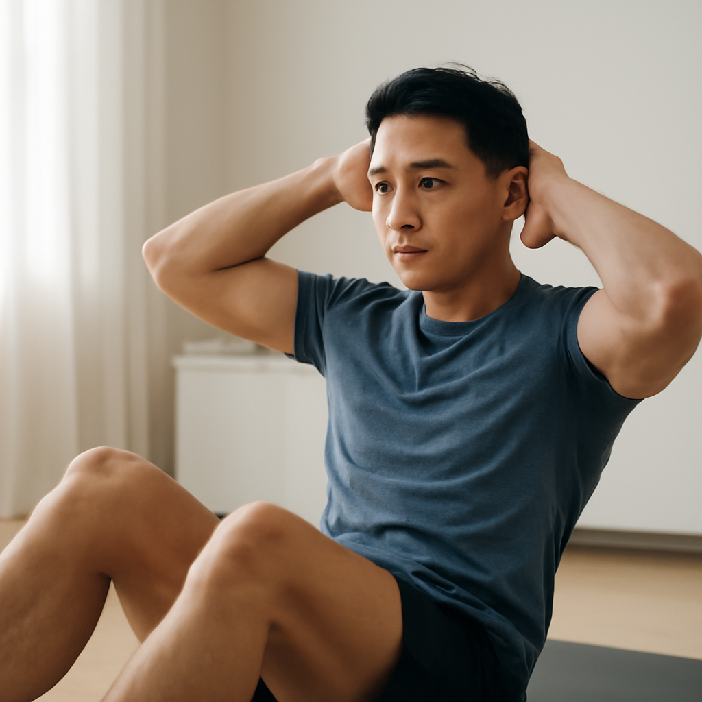 복근운동 대표 이미지